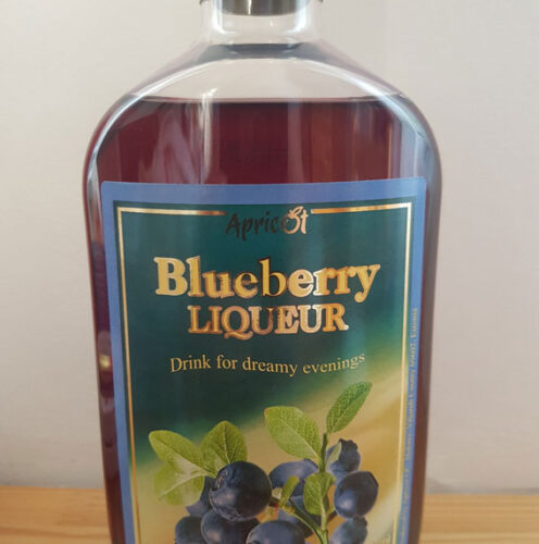 Apricot Blueberry Liqueur (18%)