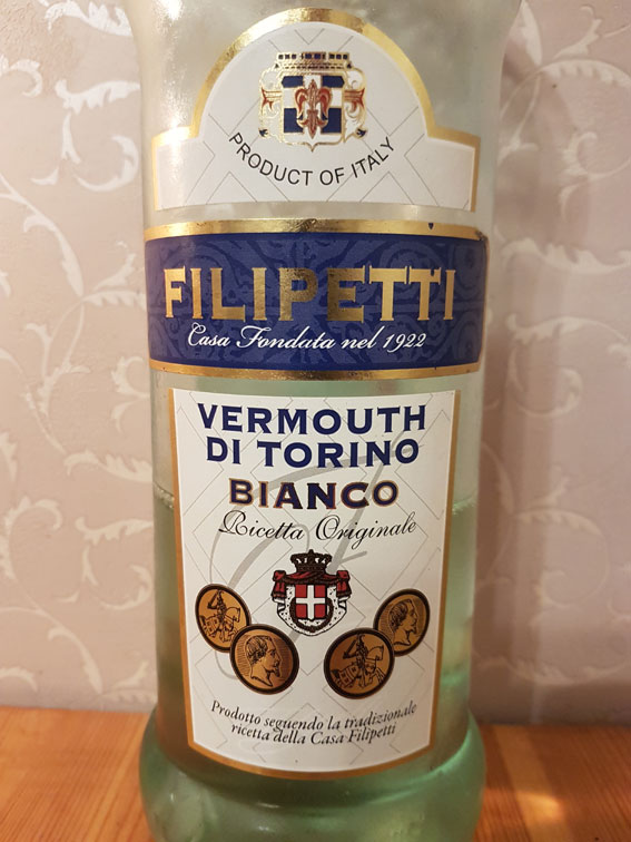 Filipetti Vermouth di Torino Bianco (14.80%) – Baltic Alcohols