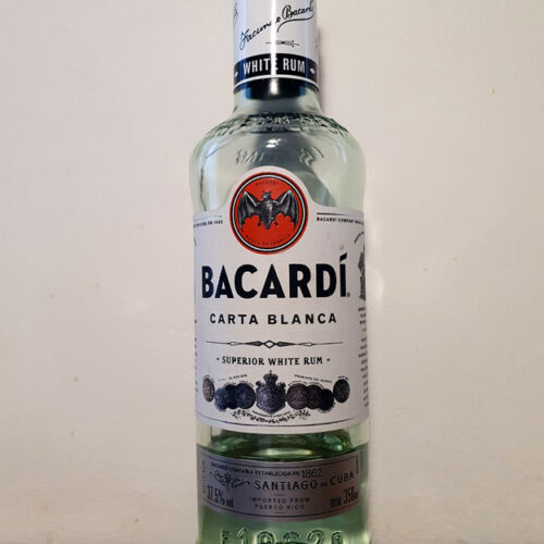 Bacardi Carta Blanca White Rum (37.50%)