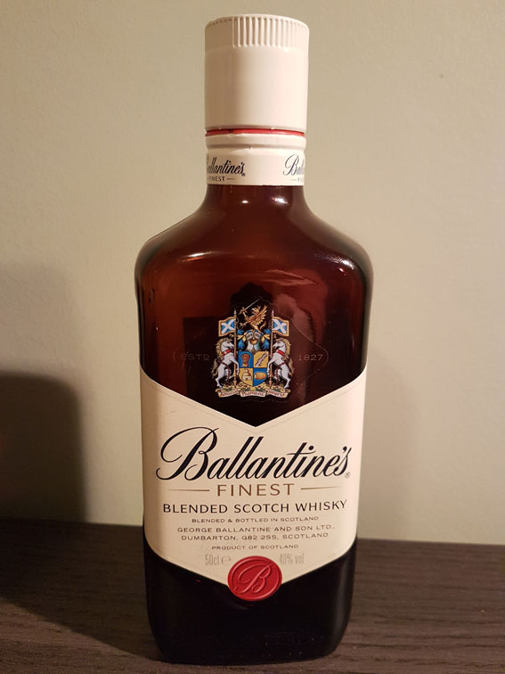 Ballantines Finest Blended Scotch Whisky 40 Baltic Alcohols 