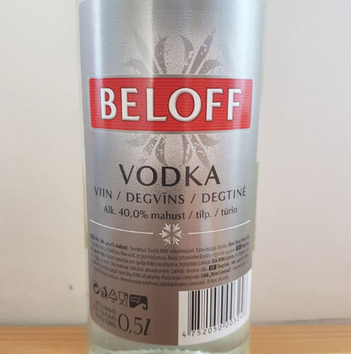 Beloff Vodka (40%)