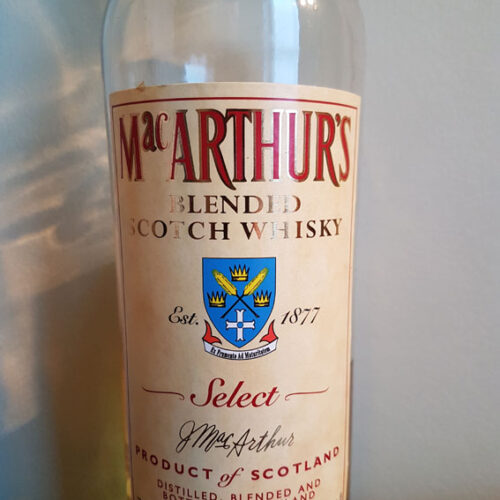 MacArthur’s Blended Scotch Whisky (40%)