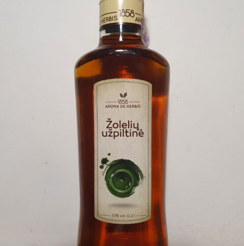 Aroma De Herbes – Žolelių Užpiltinė (Herbal liqueur) (35%)